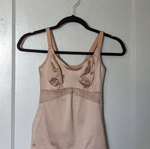 Ruby Ribbon Lace Full Support Cami 32 Pale